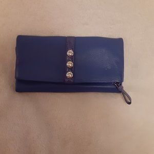 Brighton royal blue wallet
